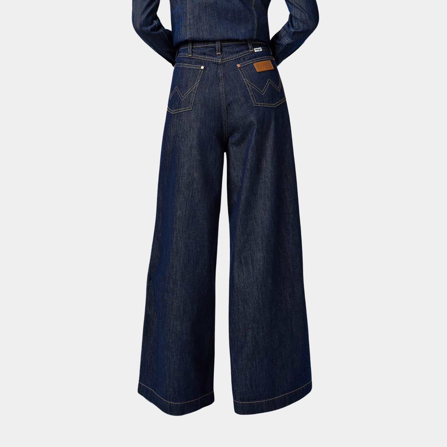 PLEATED TROUSER - saddle