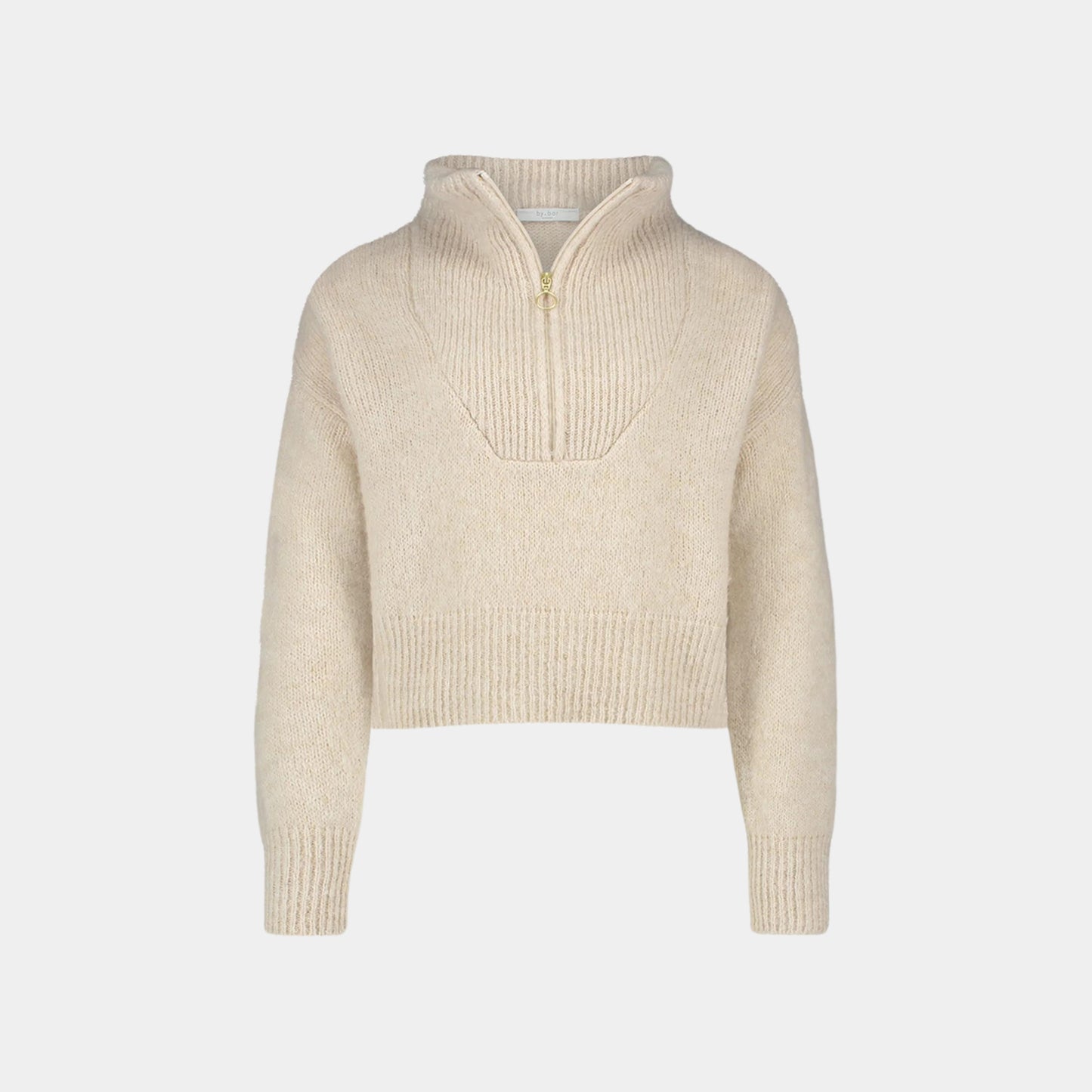 BOXY BEAU PULLOVER - chalk