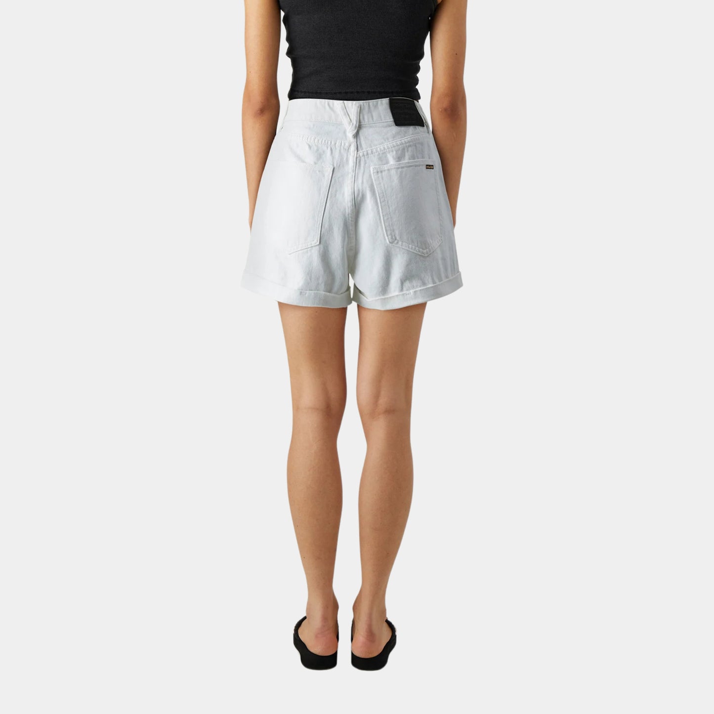 WEELLOW DENIM SHORT - star white