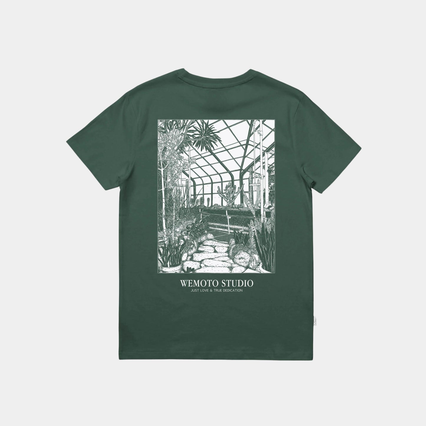 GLASSHOUSE TEE - bottlegreen