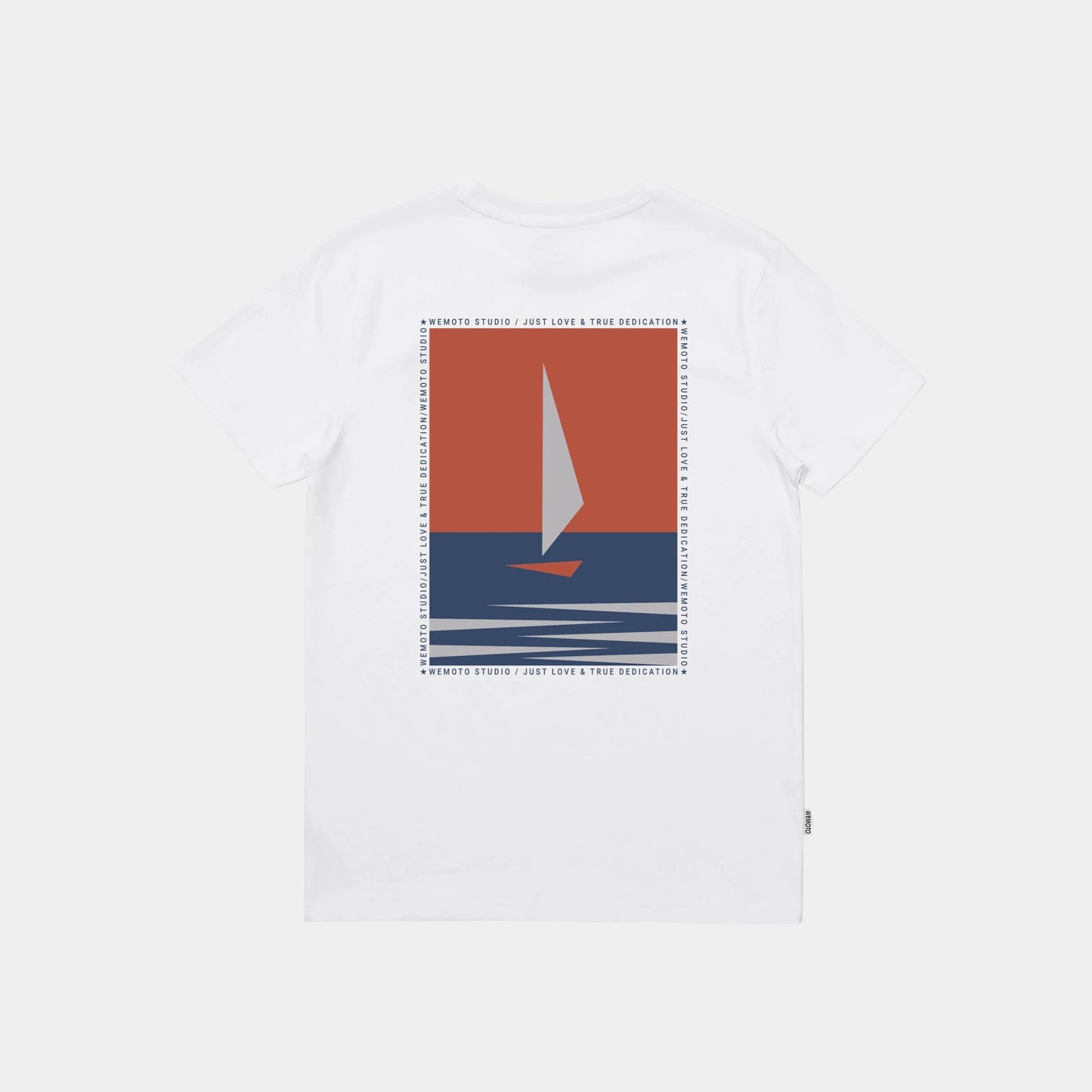 BOAT TEE - white