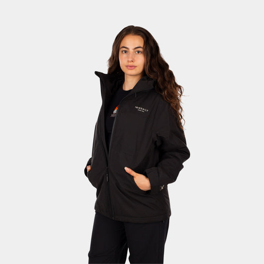 KAT HOODED JACKET - black