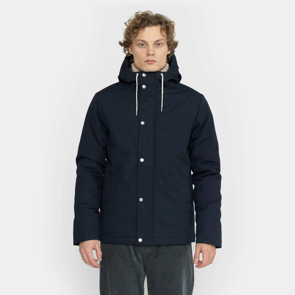 HOODED JACKET (7311) - navy