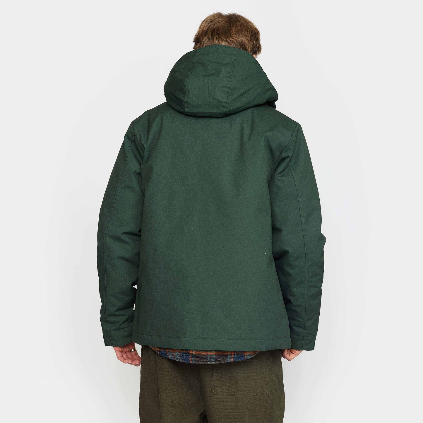 HOODED JACKET (7311) - darkgreen