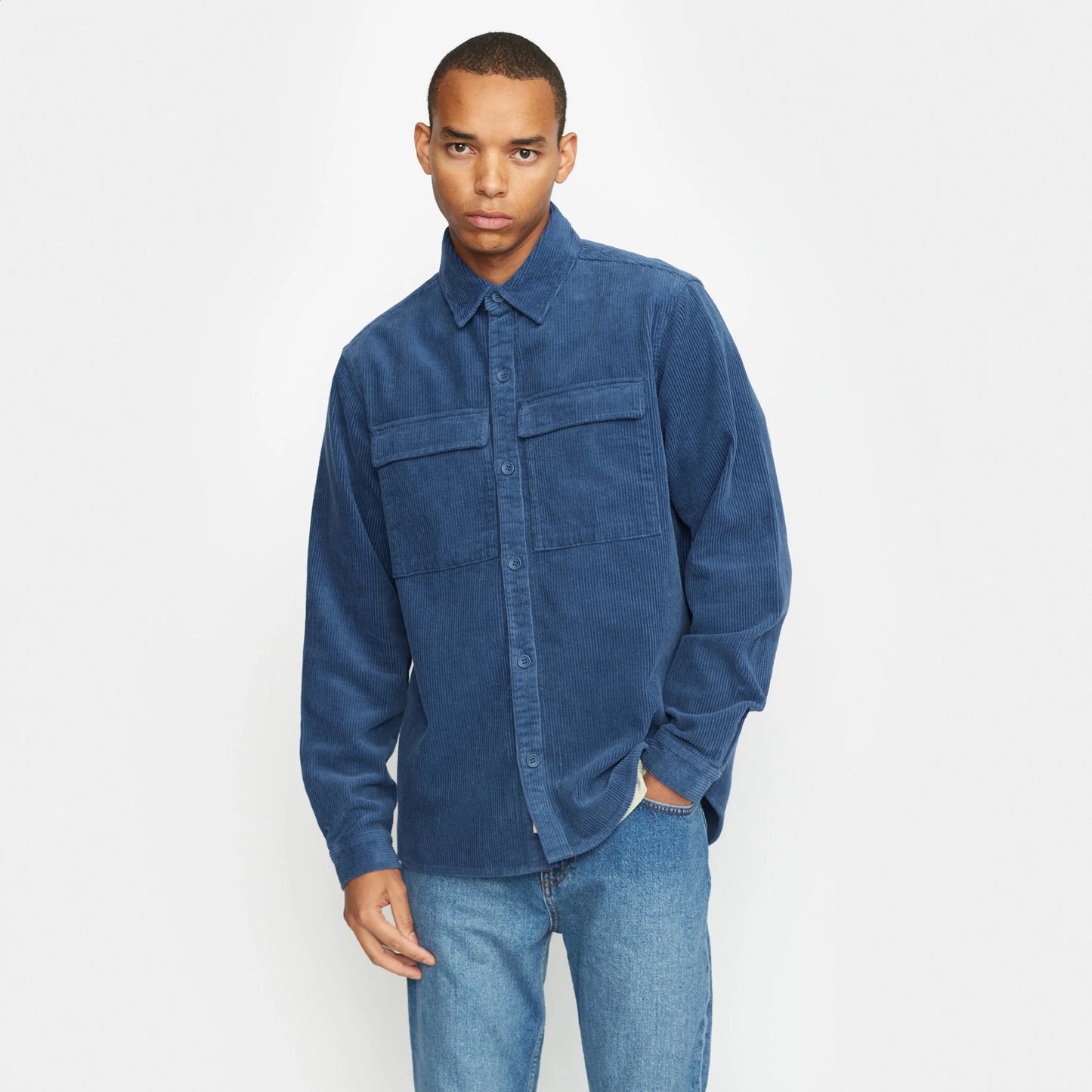 UTILITY OVERSHIRT (3776) - blue