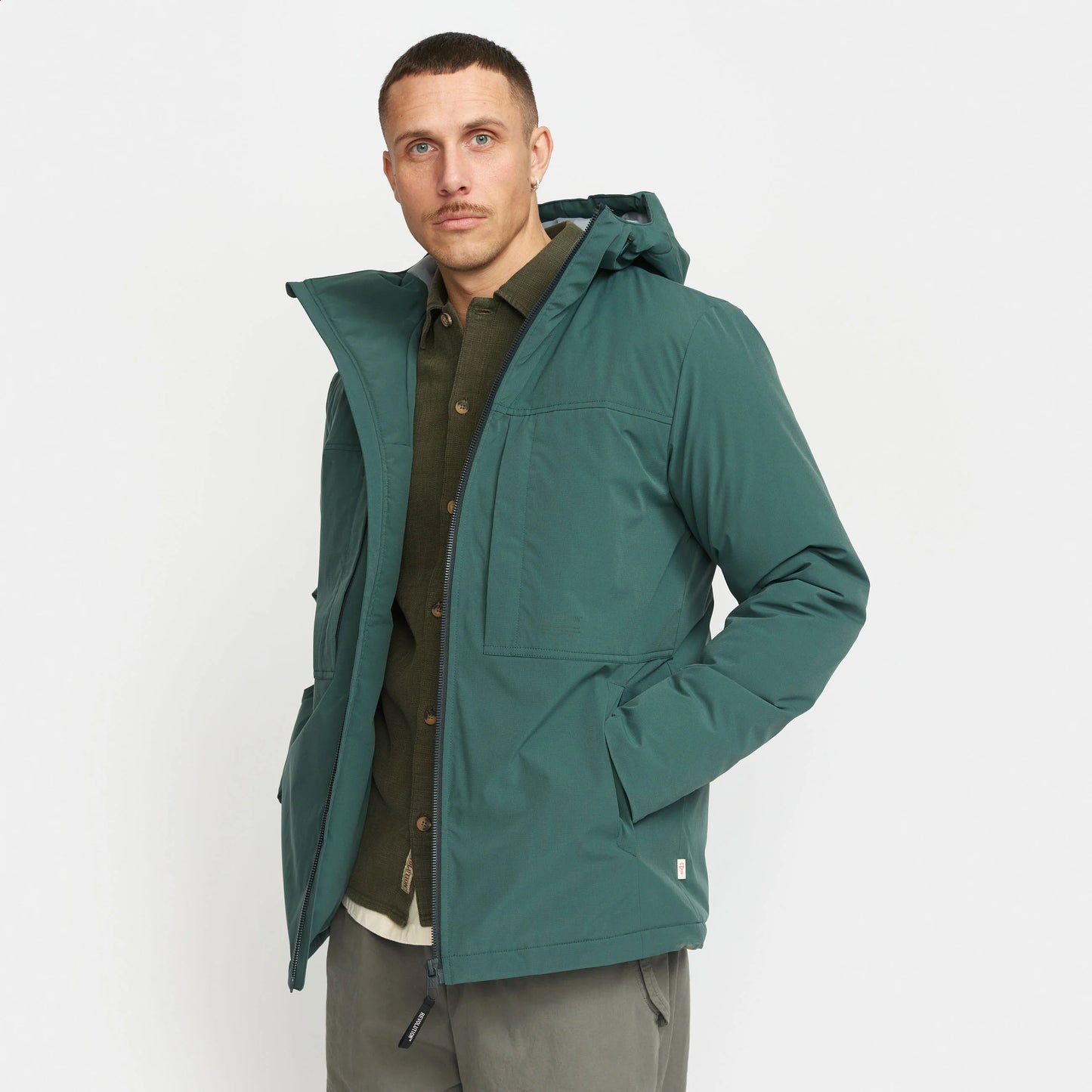 WINTER TECH JACKET (7856) - darkgreen