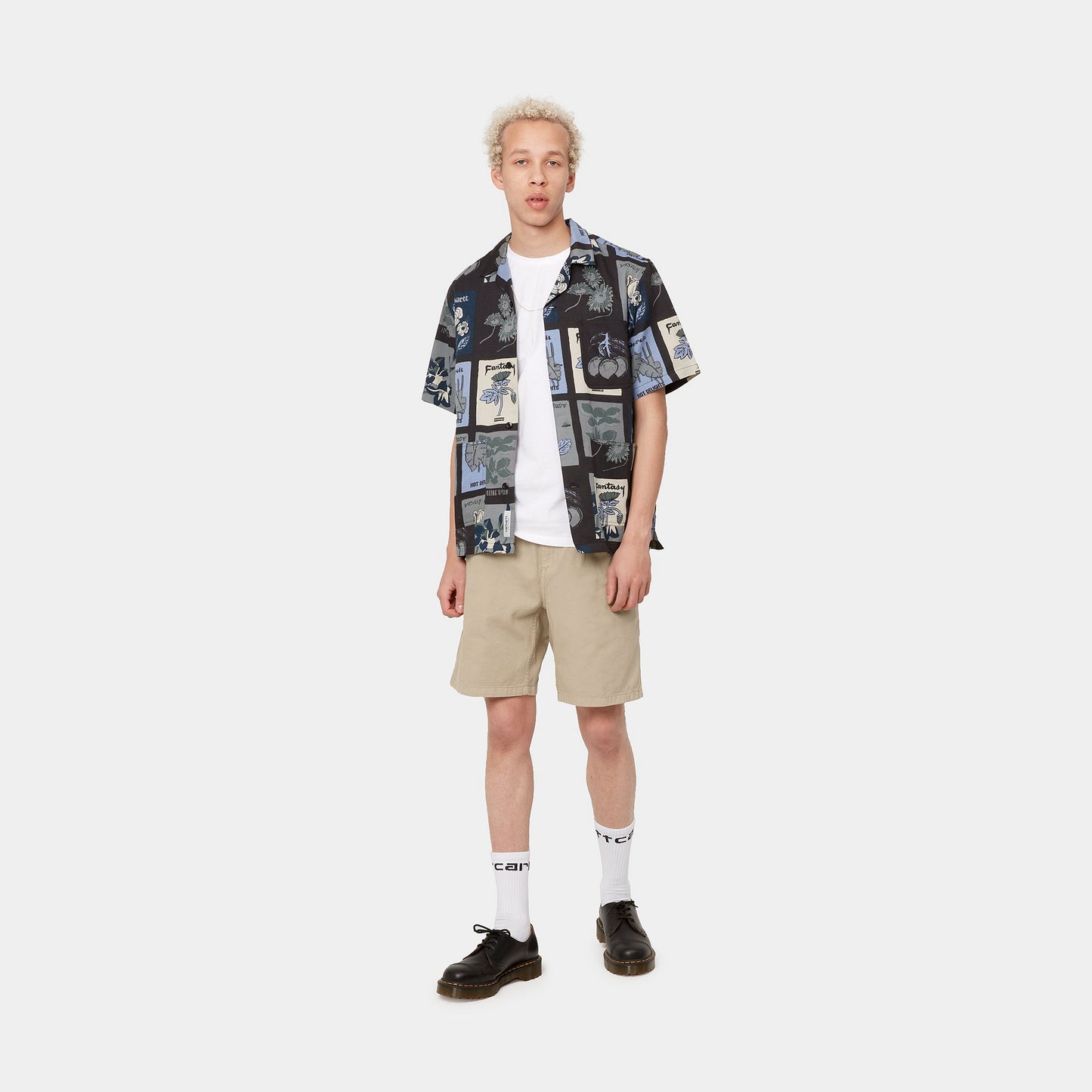 FLINT SHORT - wall garment dyed