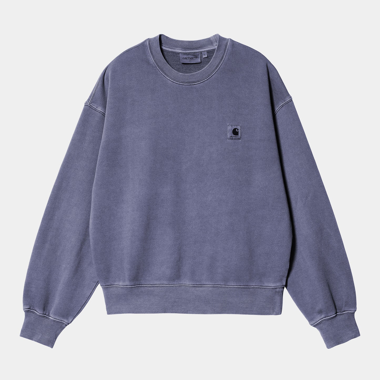 W' NELSON SWEATSHIRT - aura garment dyed